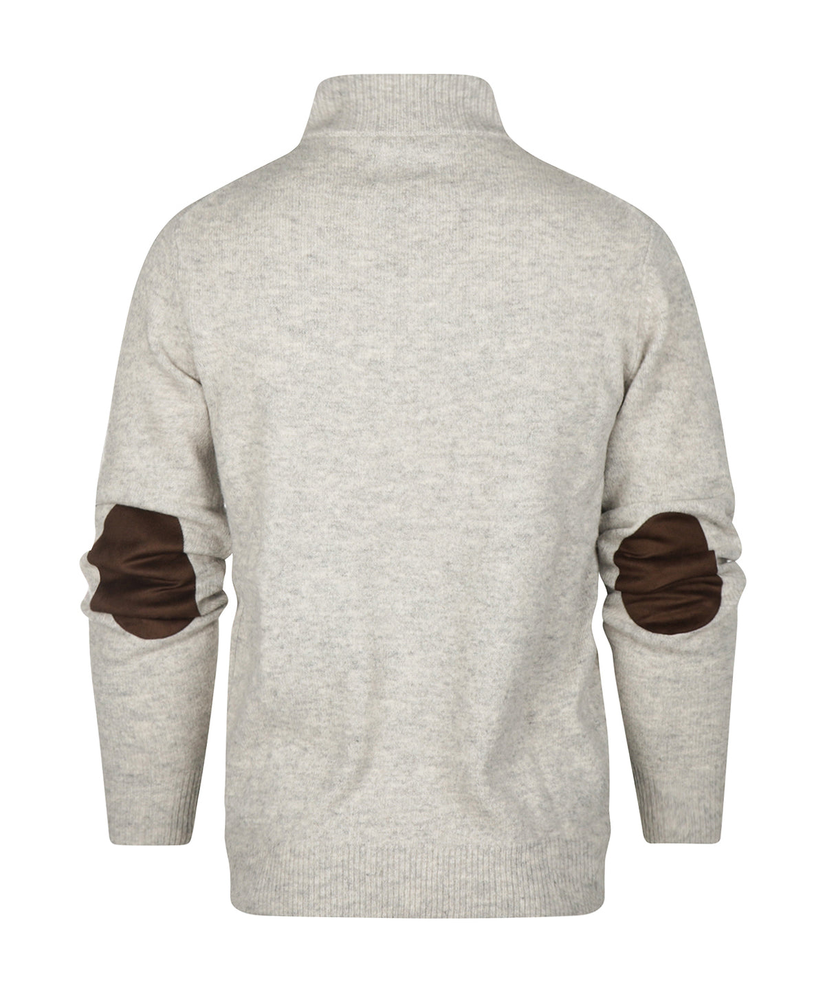 Elbow Patch Sweatshirt | Light Grey
