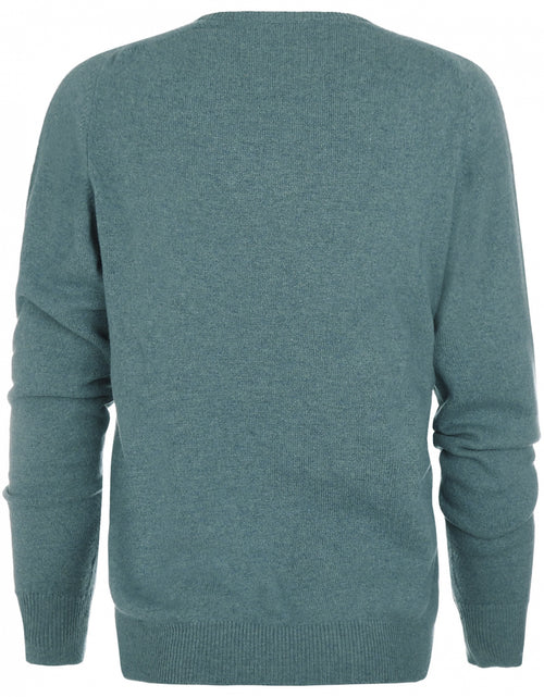 William Lockie Round Neck Lambswool Pullover | Caspian