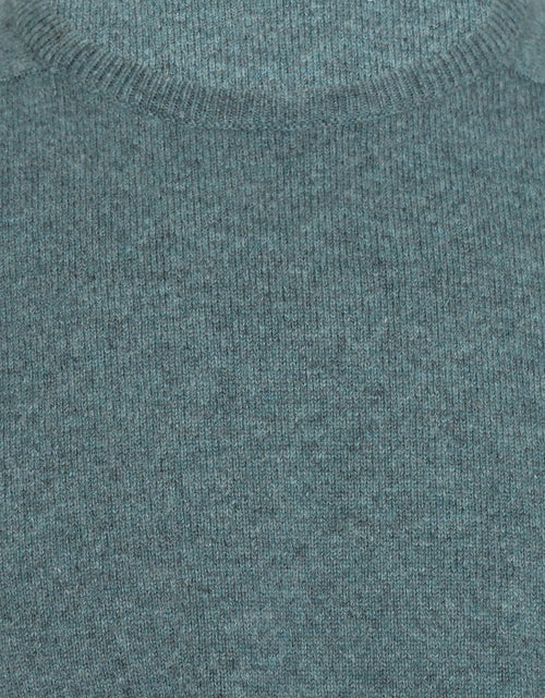 William Lockie Round Neck Lambswool Pullover | Caspian