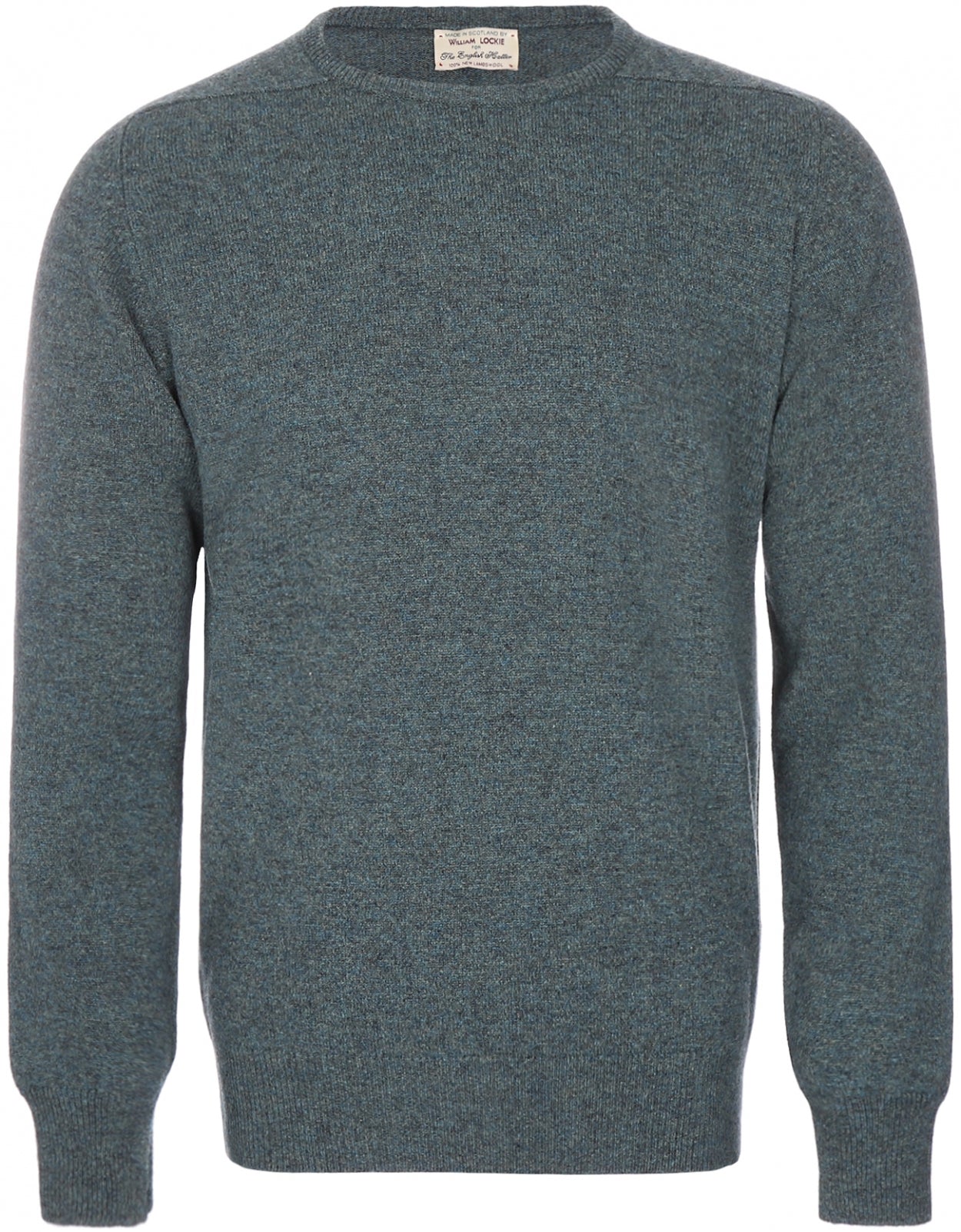 William Lockie Round Neck Lambswool Pullover | Moorland