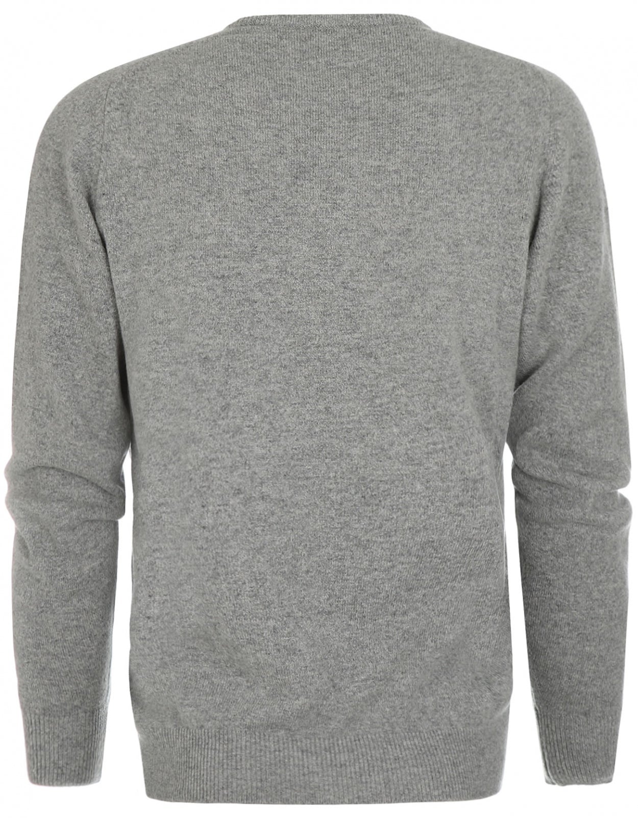 William Lockie Rundhalspullover aus Lammwolle | Flanell
