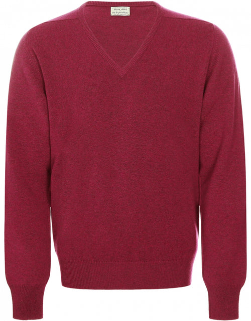 William Lockie V-neck Lambswool Pullover | Roship