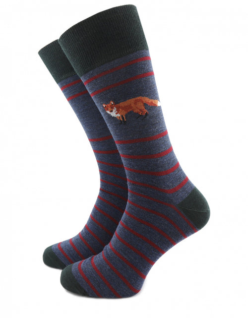 Corgi Men's Socks | Blue