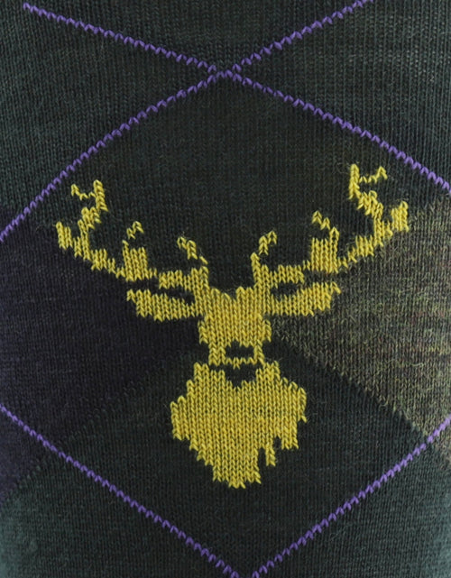 Corgi men's socks | Green