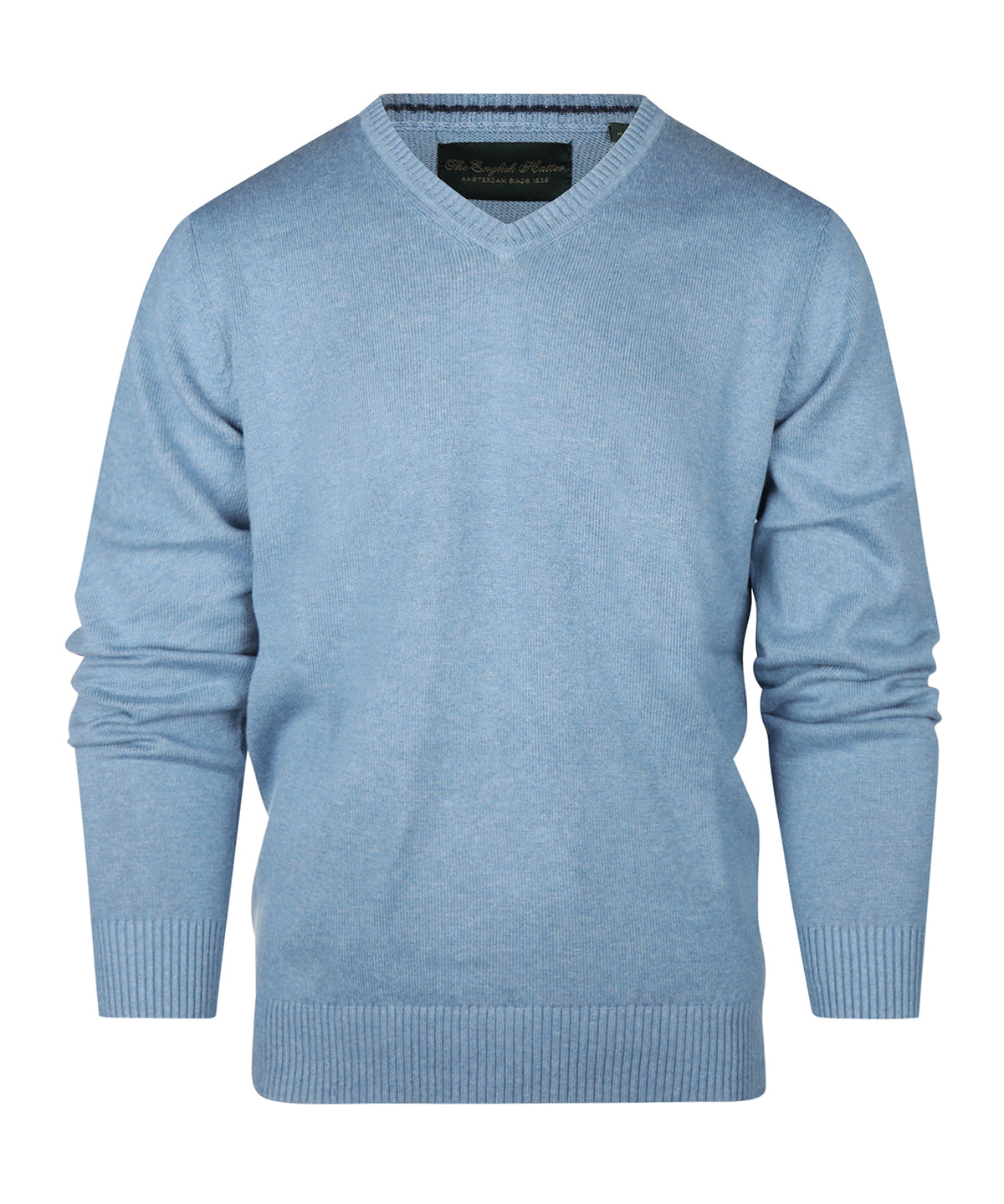 Katoenen V-Hals Pullover |