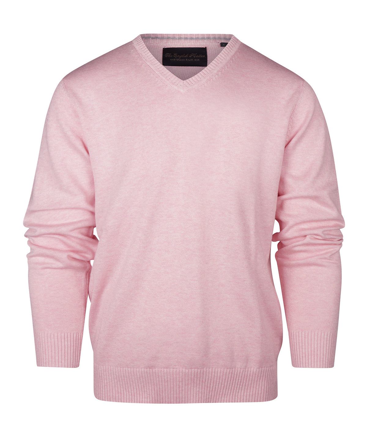 Katoenen V-Hals Pullover |