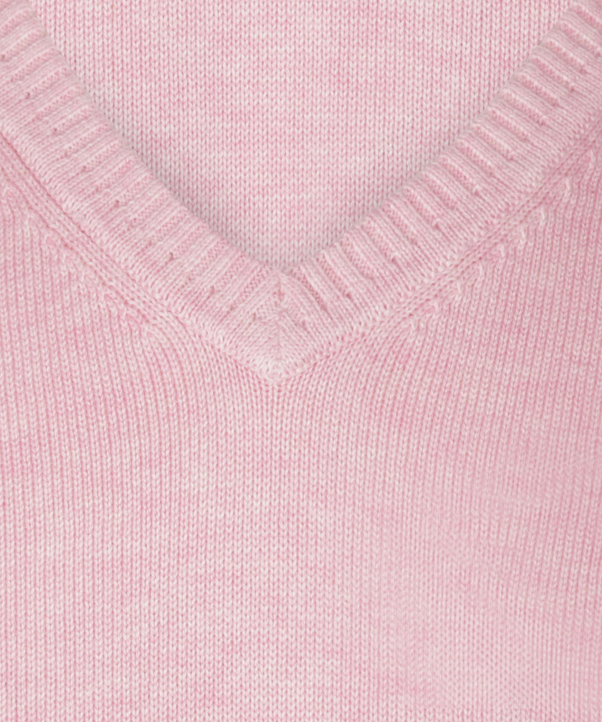 Katoenen V-Hals Pullover |