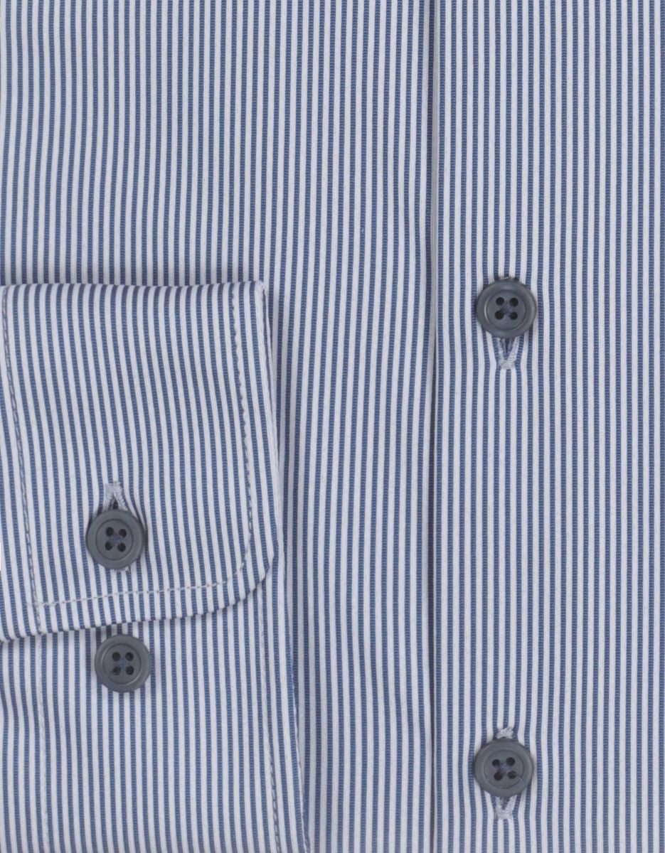 Pure Functional Shirt | Navy stripe
