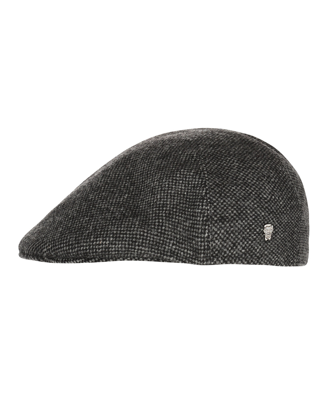 Jockey Tweed Cap | Donkergrijs Micro Ruit