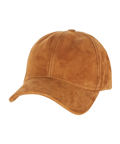 Baseball Cap Goat Suede | Brown