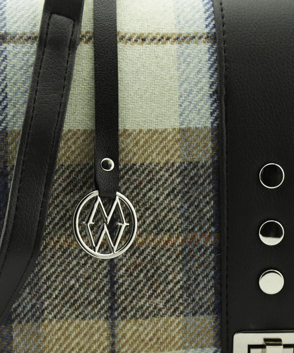 Tas Fiona | Blauw Ruit