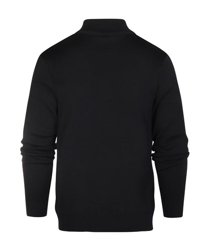Rits Kol Pullover Crossley II | Navy Grijs