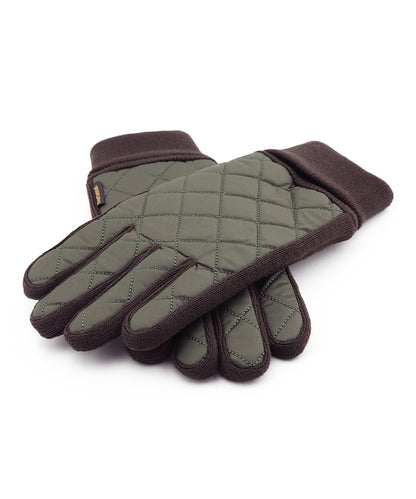 Magnus Quilt Handschoenen | Green Brown