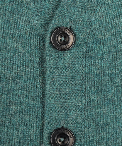 Vest Shetland Wol | Kingfisher