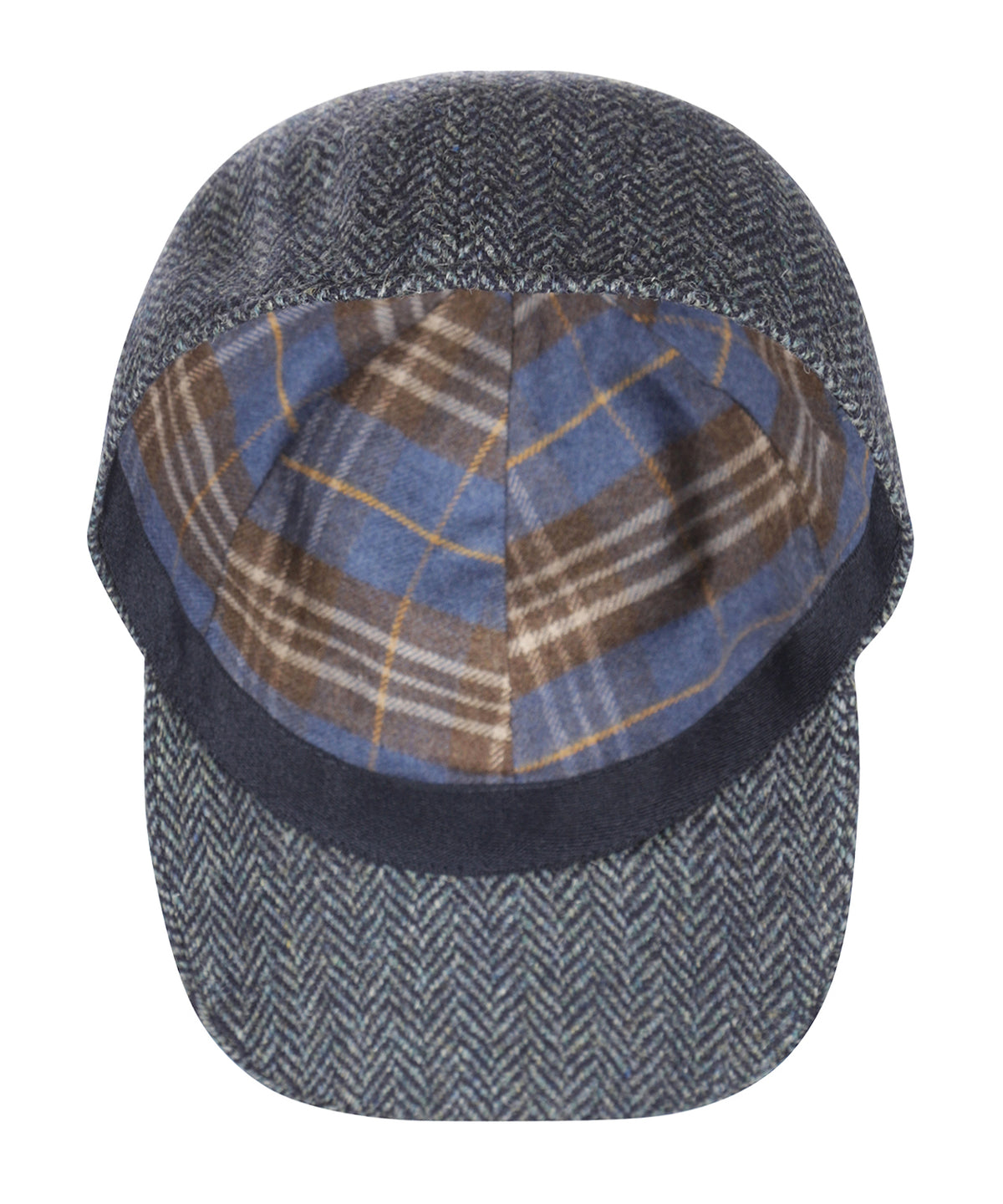 Baseball Cap Tweed | Dunkelblau