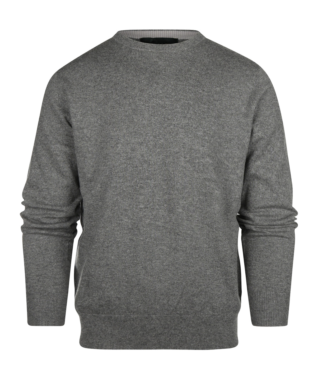 Cashmere Ronde Hals Pullover | Grijs