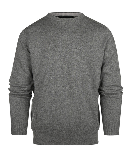 Cashmere Ronde Hals Pullover | Grijs