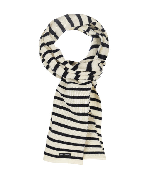 Saint James Scarf Wool | White