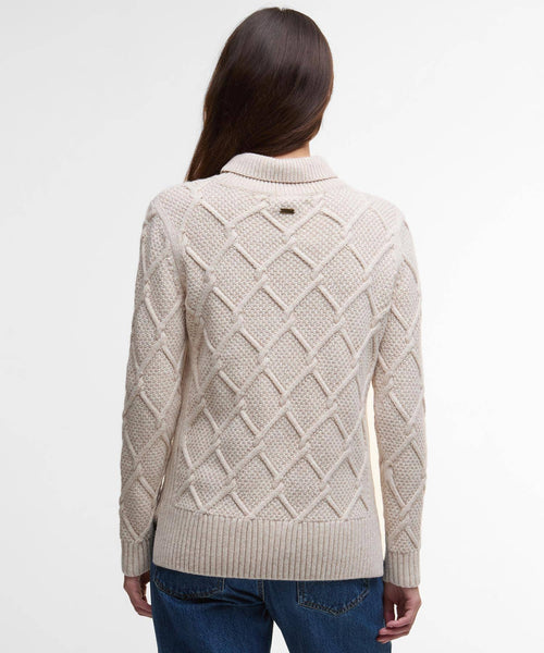 Barbour Burne Turtleneck Women | Beige