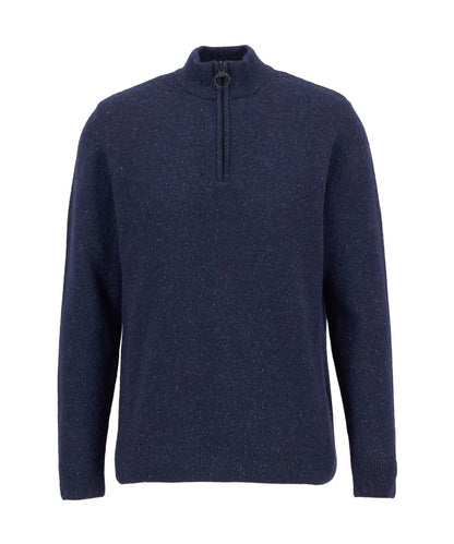 Tisbury Pullover mit hohem Reißverschluss | Marineblau