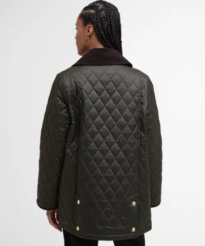 Modern Beadnell Quilted Jacket | Sage/Ancient