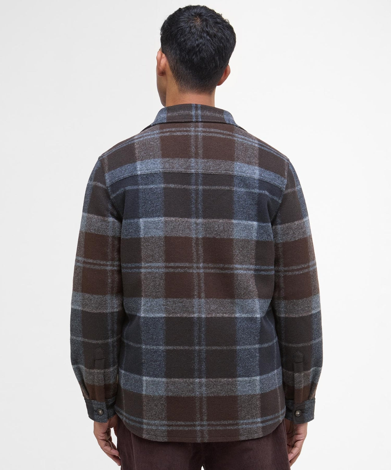 Barbour Chapter Tailored Check Overshirt | Nachtblau