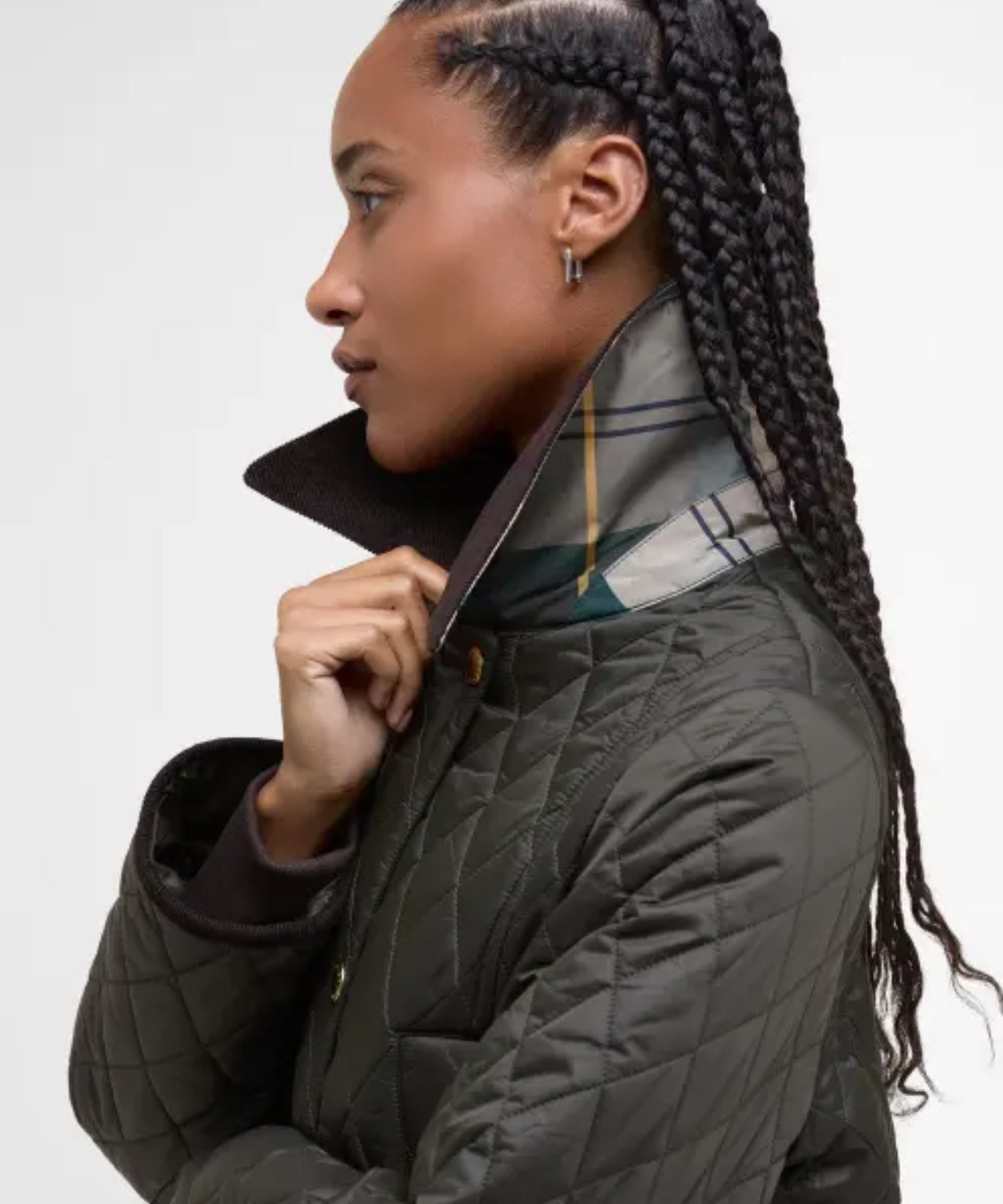 Modern Beadnell Quilted Jacket | Sage/Ancient