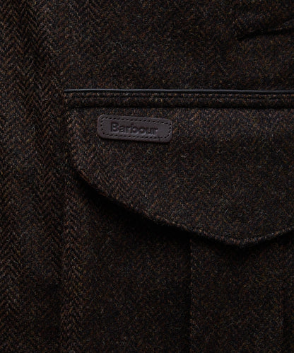 Barbour Hereford Tweed-Wolljacke | Braun