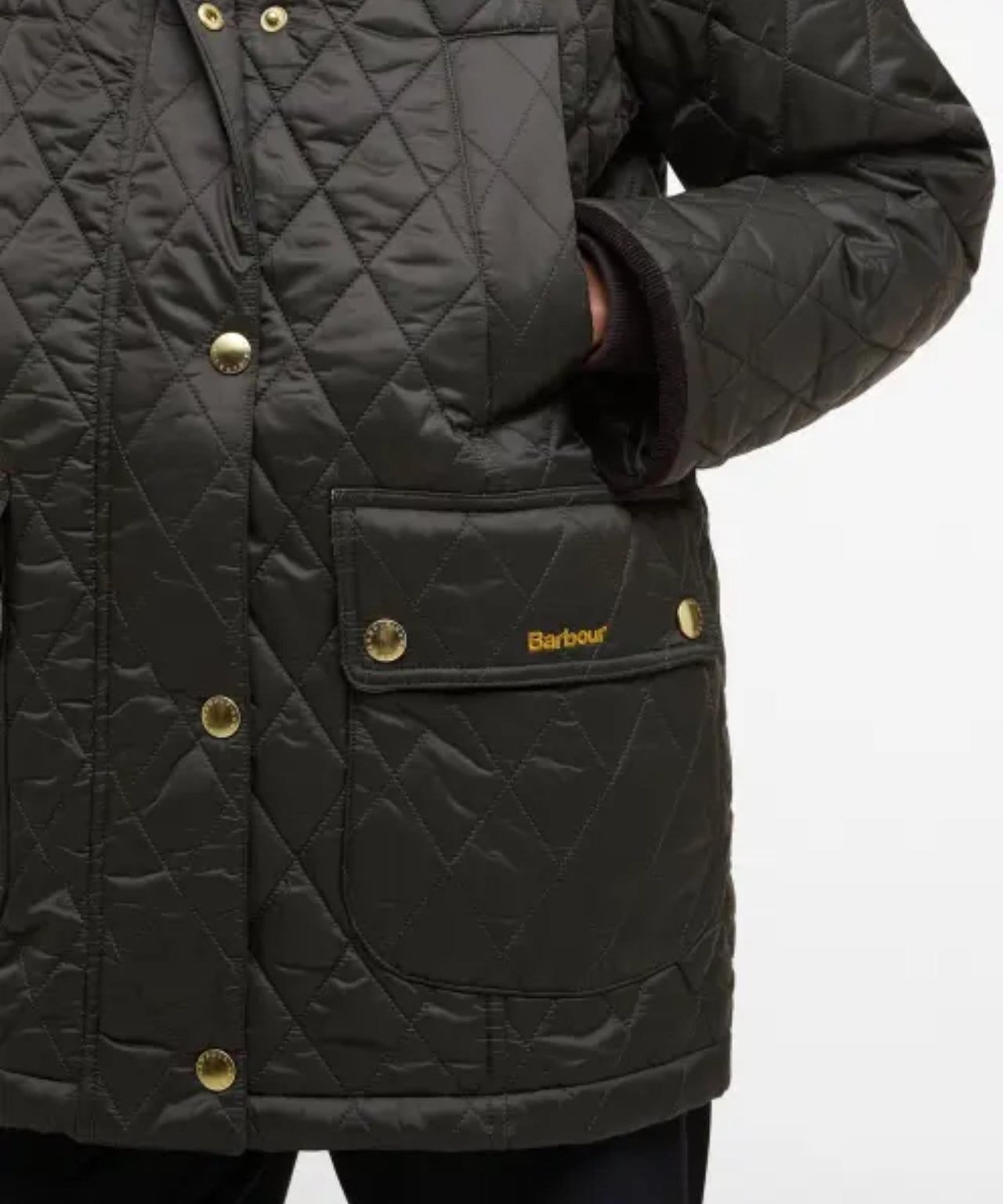 Modern Beadnell Quilted Jacket | Sage/Ancient
