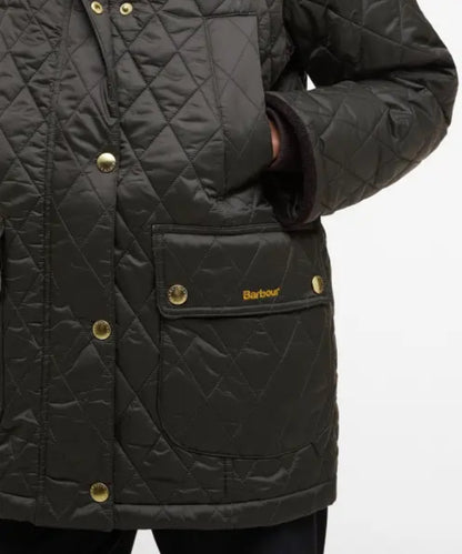 Modern Beadnell Quilted Jacket | Sage/Ancient