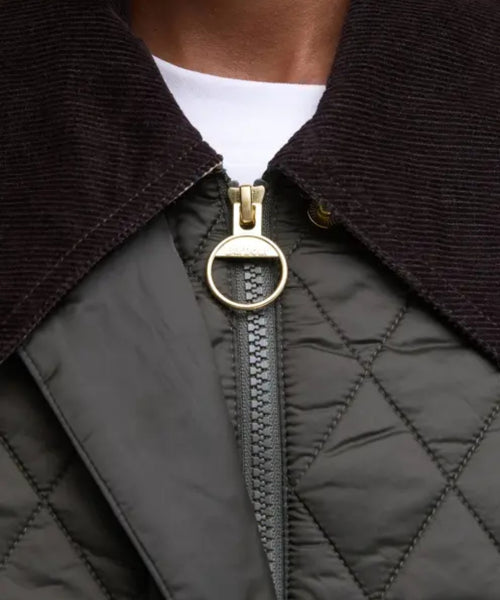 Barbour Modern Beadnell Quilted Dames Jacket | Groen