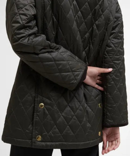 Modern Beadnell Quilted Jacket | Sage/Ancient