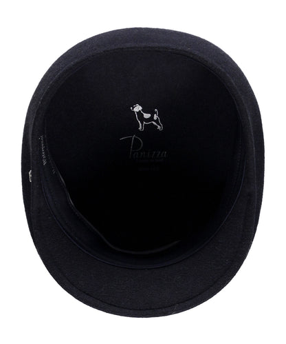 Italian Blocked Cap | Navy Blue
