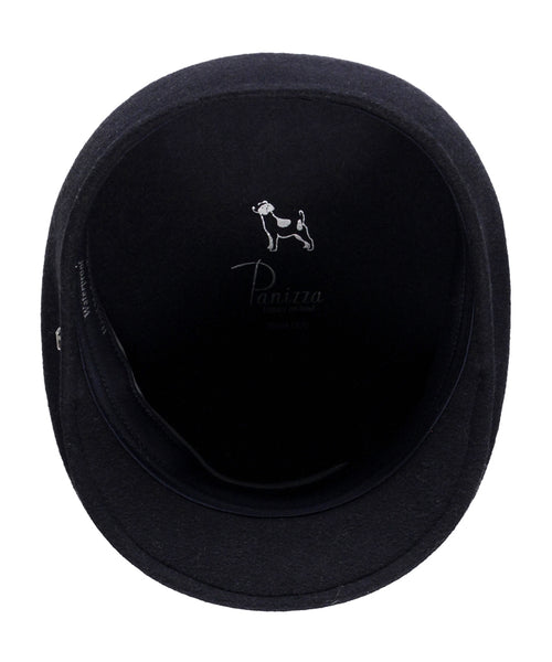 Italian Blocked Cap | Navy Blue