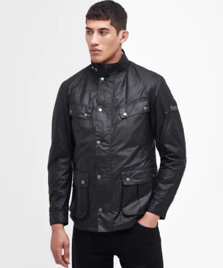 Barbour Intl. Duke Wax Jacket | Black