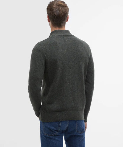 Tisbury Pullover mit hohem Reißverschluss | Grün