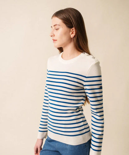 Saint James Pullover Maree IIR | White