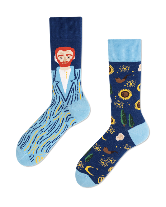 Herrensocken aus bedrucktem Baumwollmischgewebe | Design