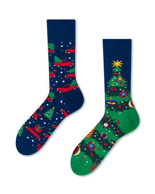 Herrensocken aus bedrucktem Baumwollmischgewebe | Design