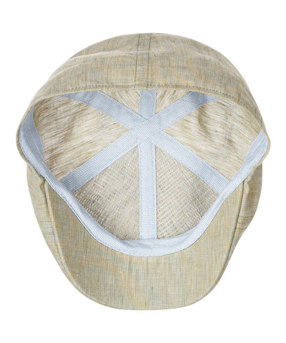 Texas Linen Stripe | Groen Geel micro streep