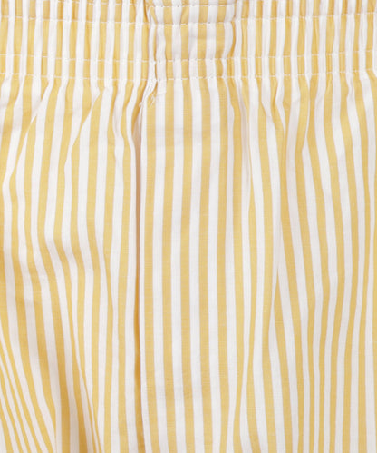 Boxershort katoen | Geel