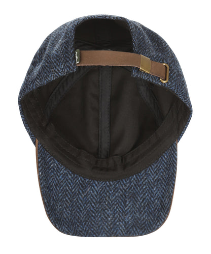 Baseball Cap Harris Tweed | Midnight