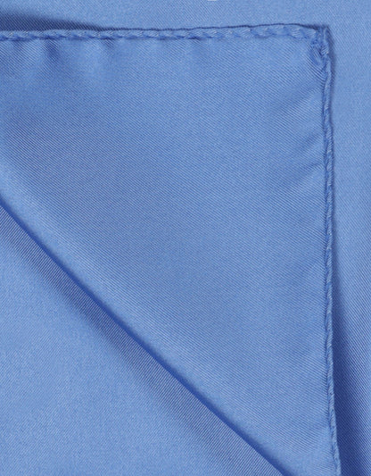 Pochet zijde Uni | Royal Blauw