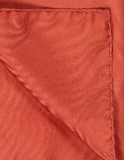 Pocket Square Silk Uni | Orange
