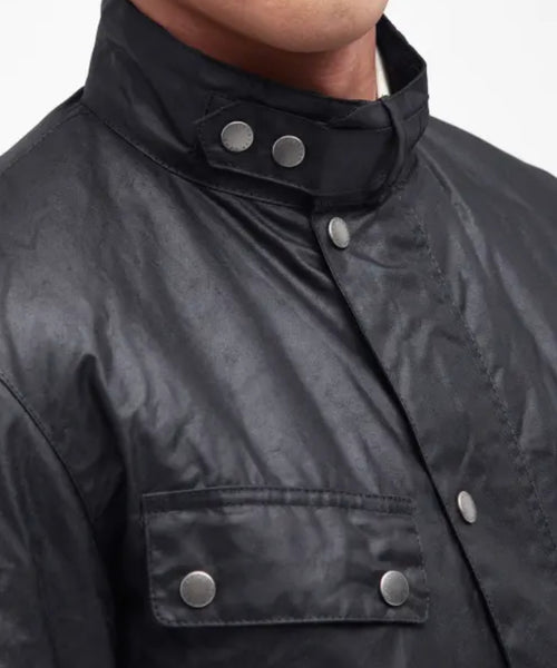 Barbour Intl. Duke Wax Jacket | Zwart