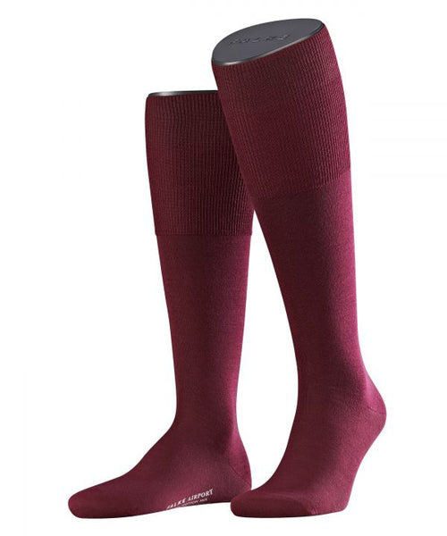 Airport Men's Knee Socks | Red