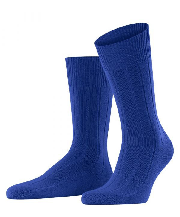 Lhasa Rib men's socks | Blue