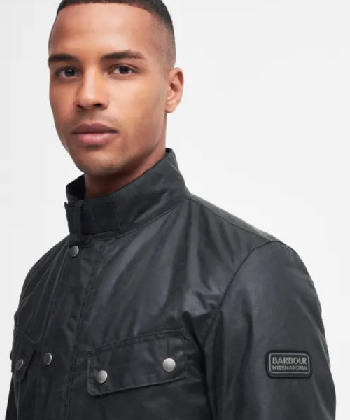 Barbour Intl. Duke Wax Jacket | Green