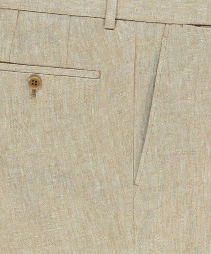 Leinen Chino Kenny | Braun