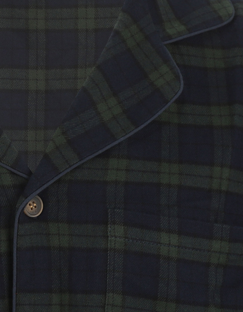 Luxury Flannel Pyjama Set | Blackwatch
